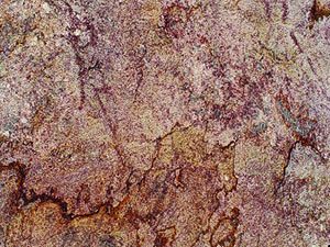 Red Montana granite slabs